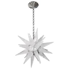 STAR25 Rock Crystal Star Chandeliers by Phoenix