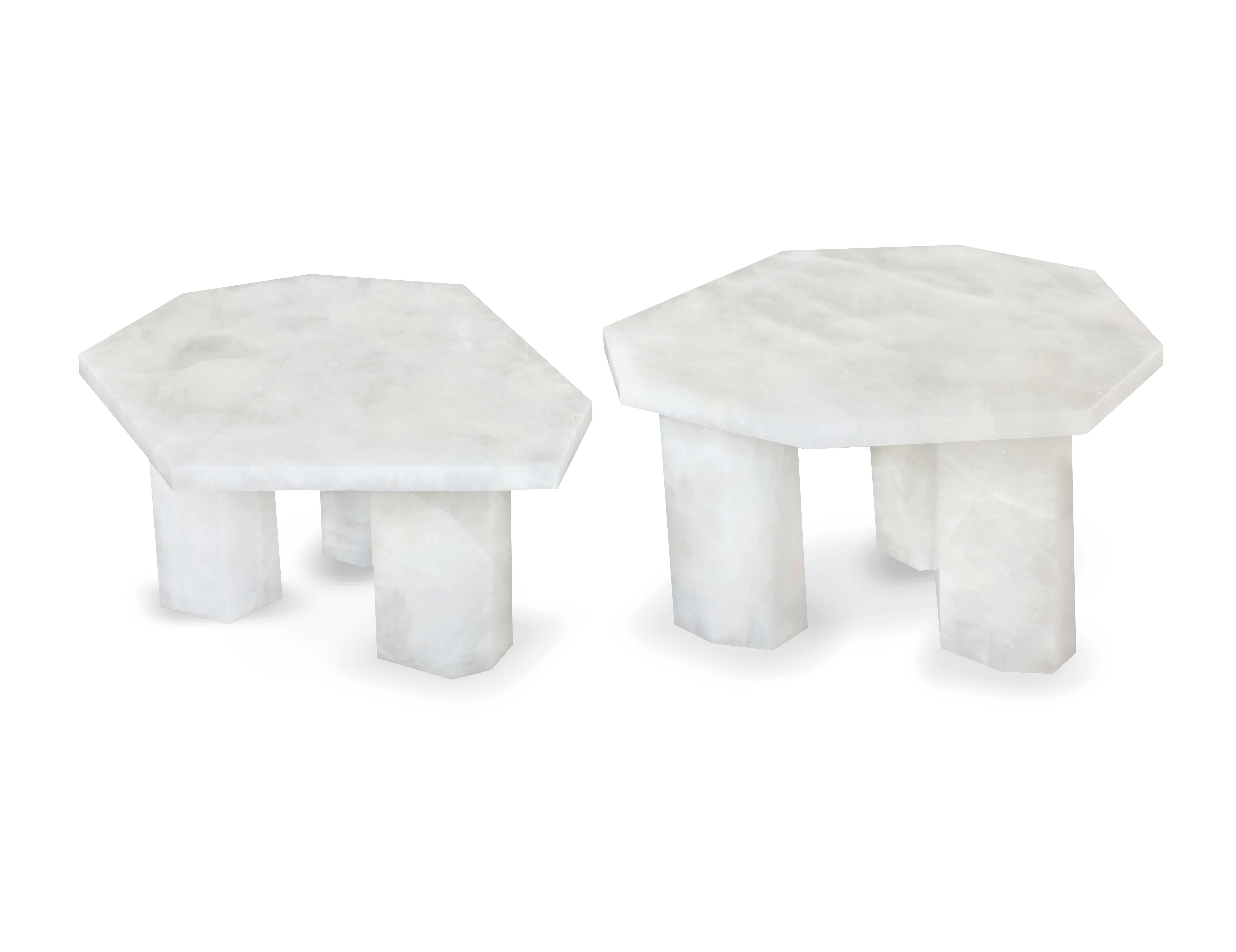 Mesas de Cristal de Roca by Phoenix en Nuevo estado para la venta en New York, NY