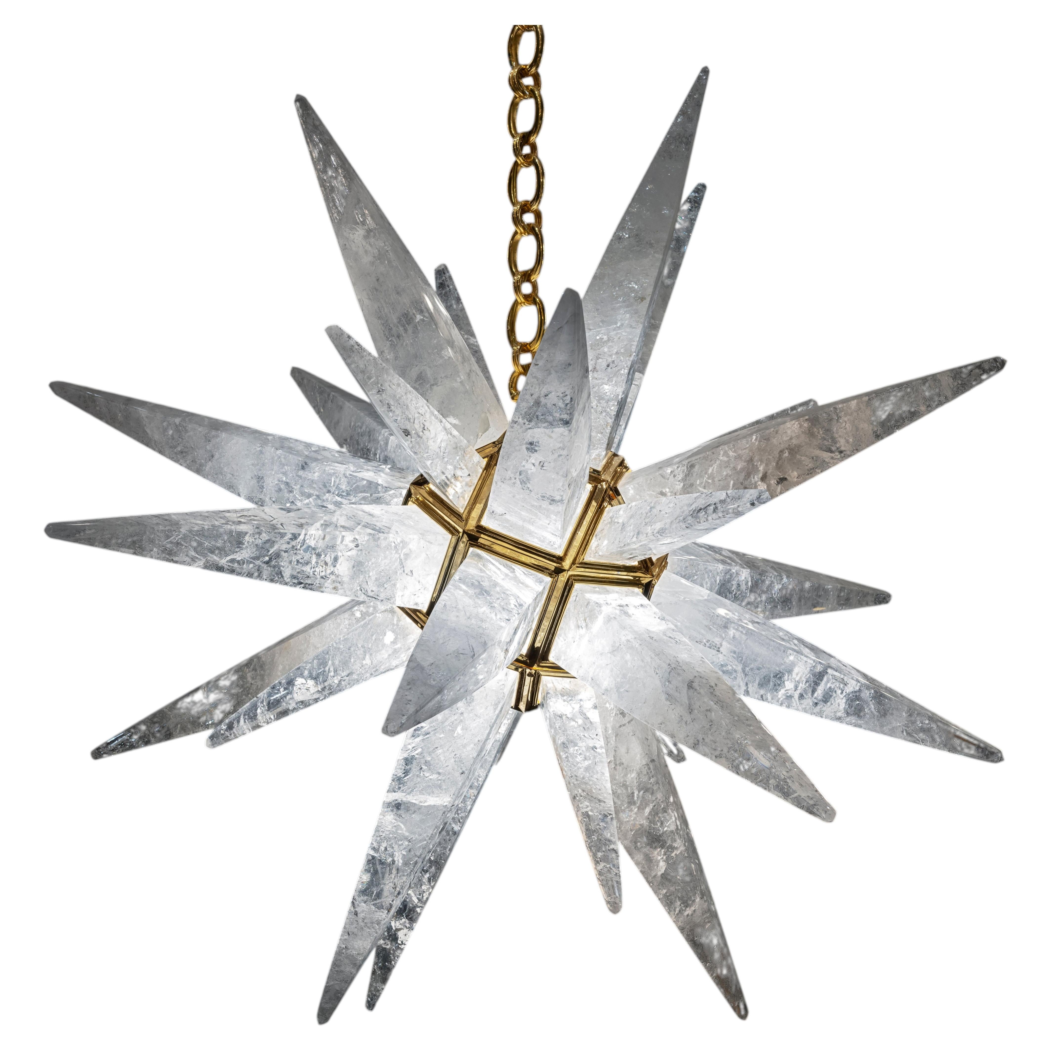 Araña de Cristal de Roca Ultimate Star De Alexandre VOSSION . en venta