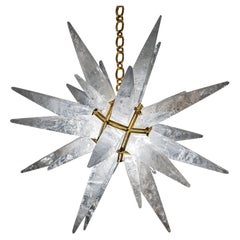 Rock Crystal Ultimate Star Kronleuchter von Alexandre Vossion .