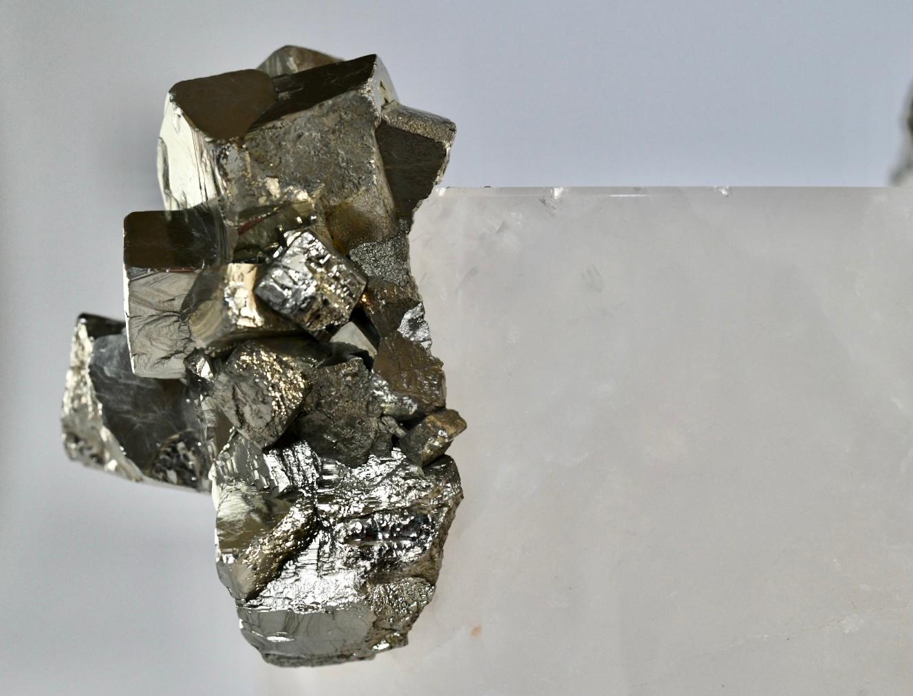 Rock Crystal Vase by Phoenix In New Condition In New York, NY