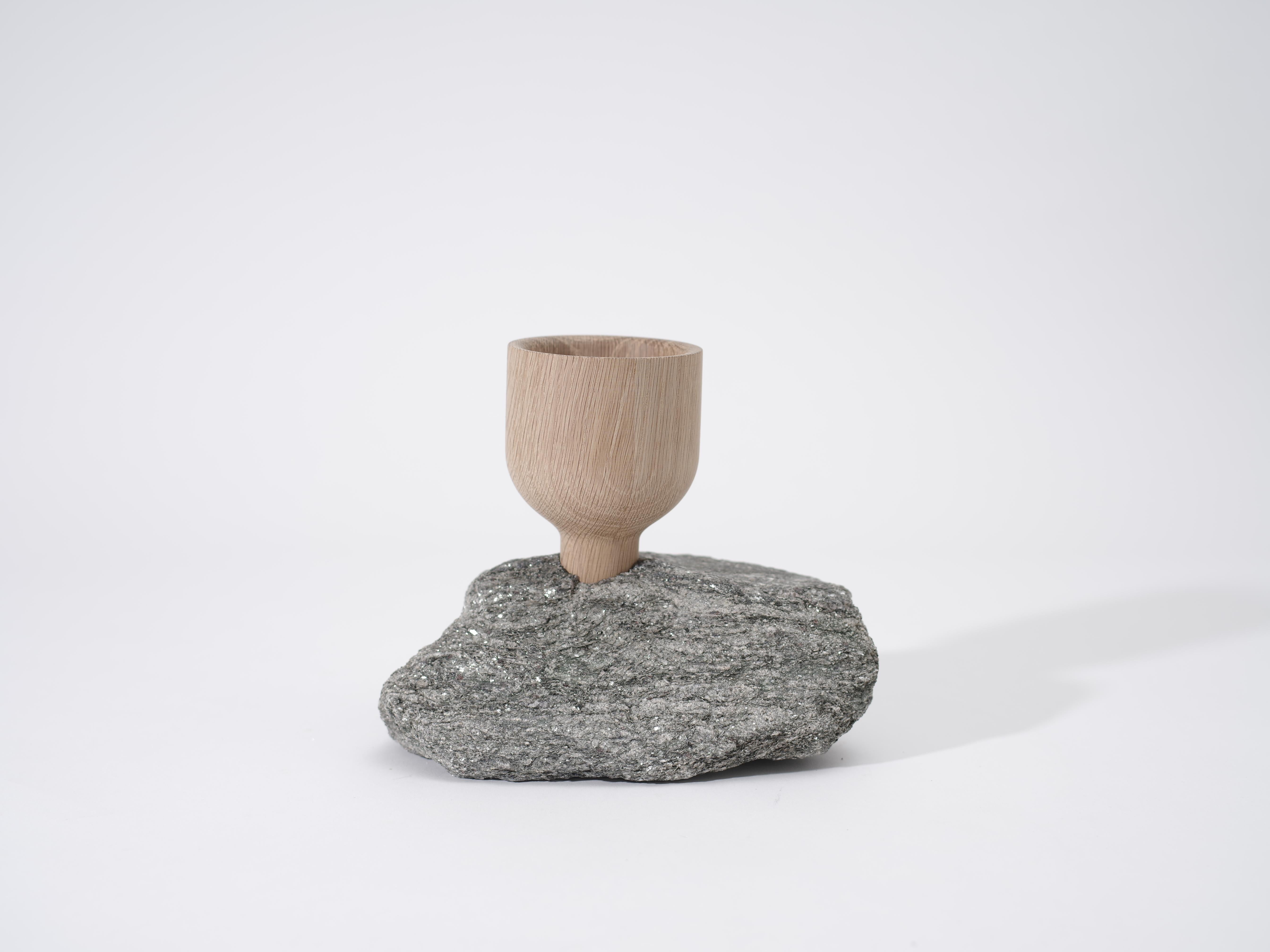 American Rock Cup, Sculptural Object by Pat Kim For Sale