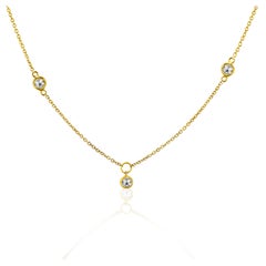 Collana Rock & Divine Dawn Collection Sunshine con diamanti in oro giallo 18K