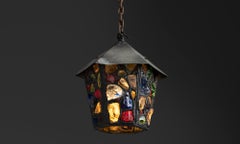 Rock Glass Lantern, England 1950