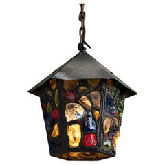 Farol de cristal de roca, Inglaterra 1950