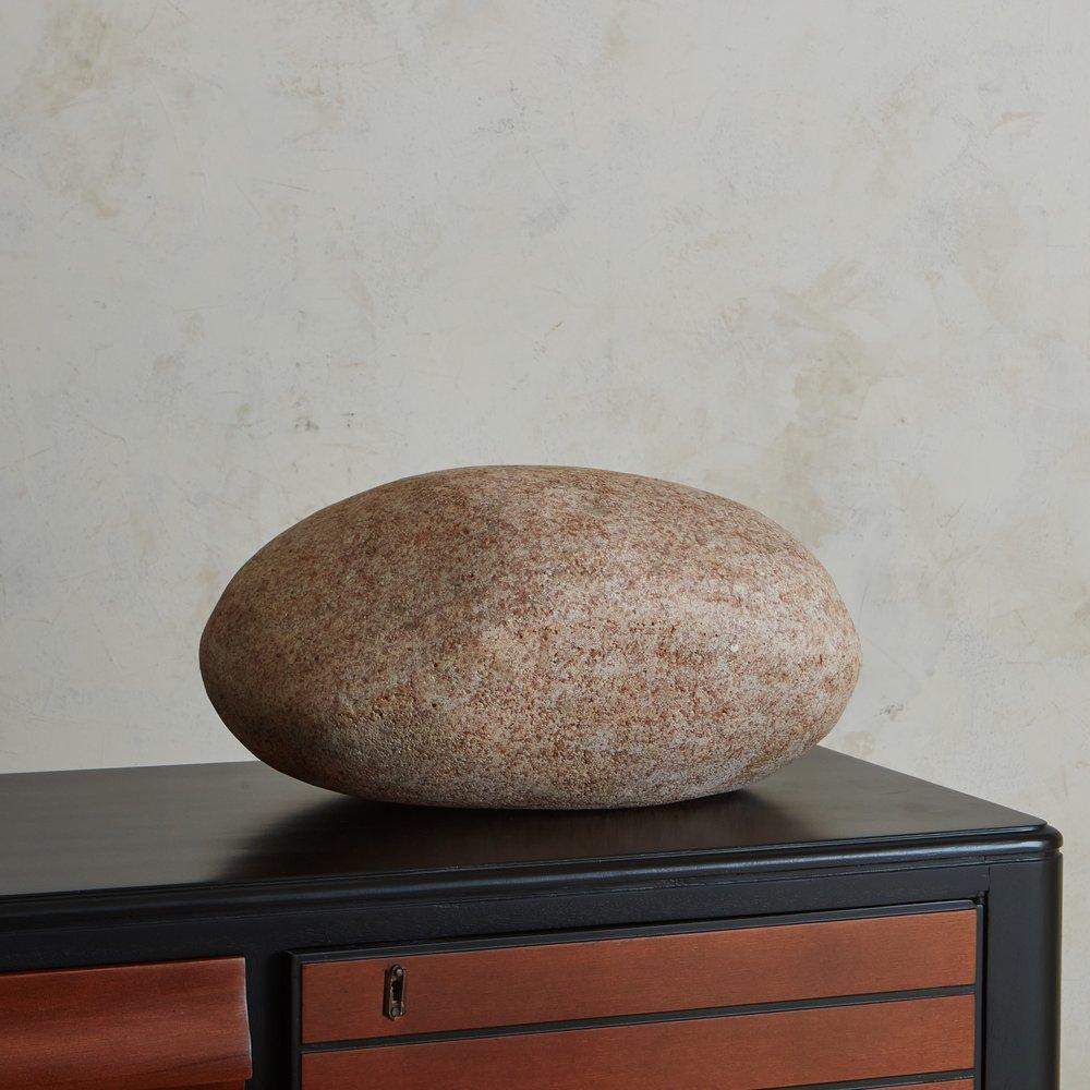 French Rock Lamp Attributed to Andre Cazenave, France, 1960s