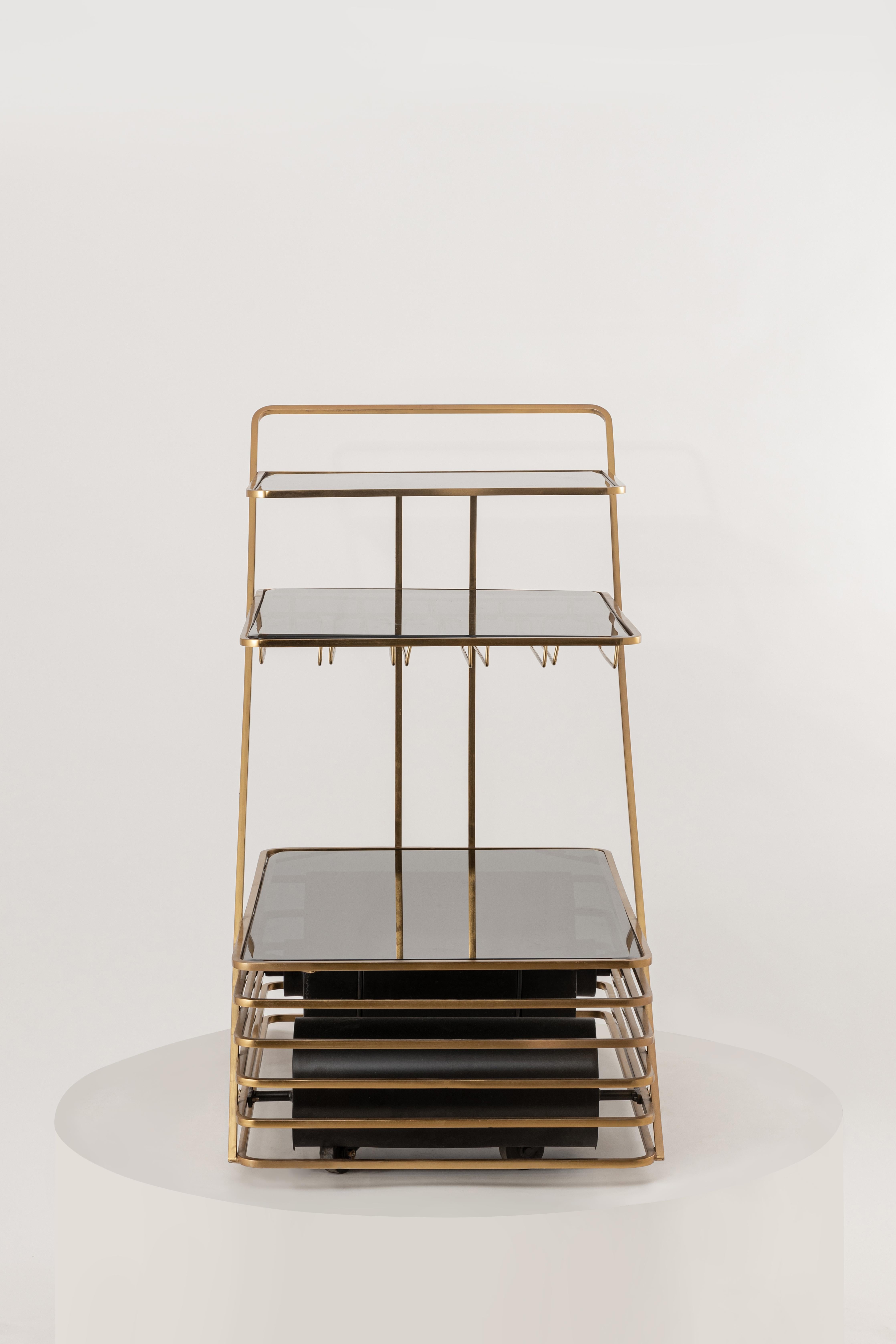 Indian Rock 'N' Roll Bar Trolley by Namit Khanna For Sale