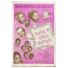 Retro "Rock 'n' Roll Revue" 1955 U.S. One Sheet Film Poster