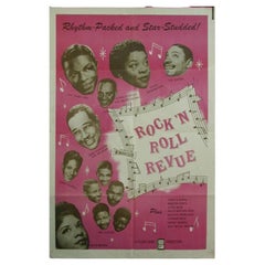 Vintage Rock 'N Roll Revue, Unframed Poster, 1955