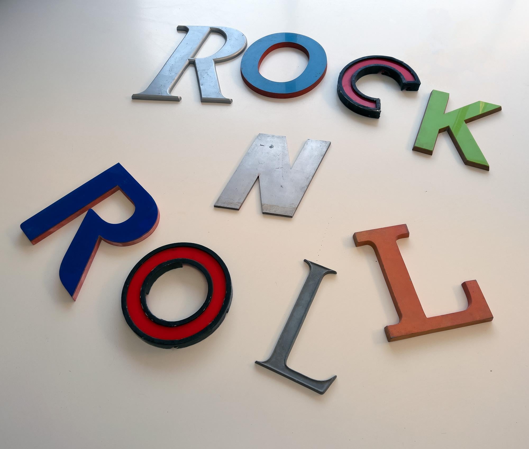 rock and roll letters