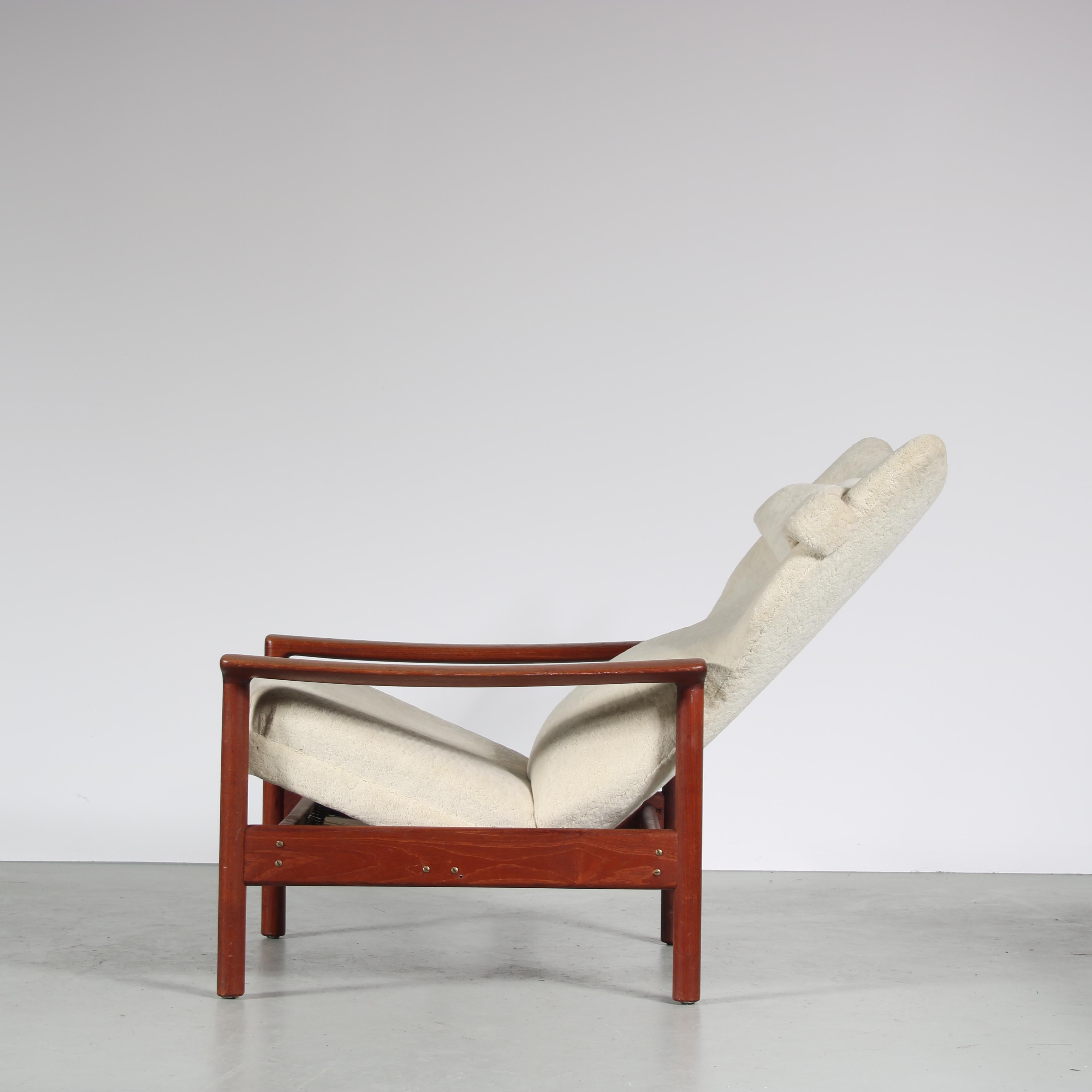 “Rock Royal” Lounge Chair with Ottoman by Sven Ivar Dysthe, Norway, 1960 4