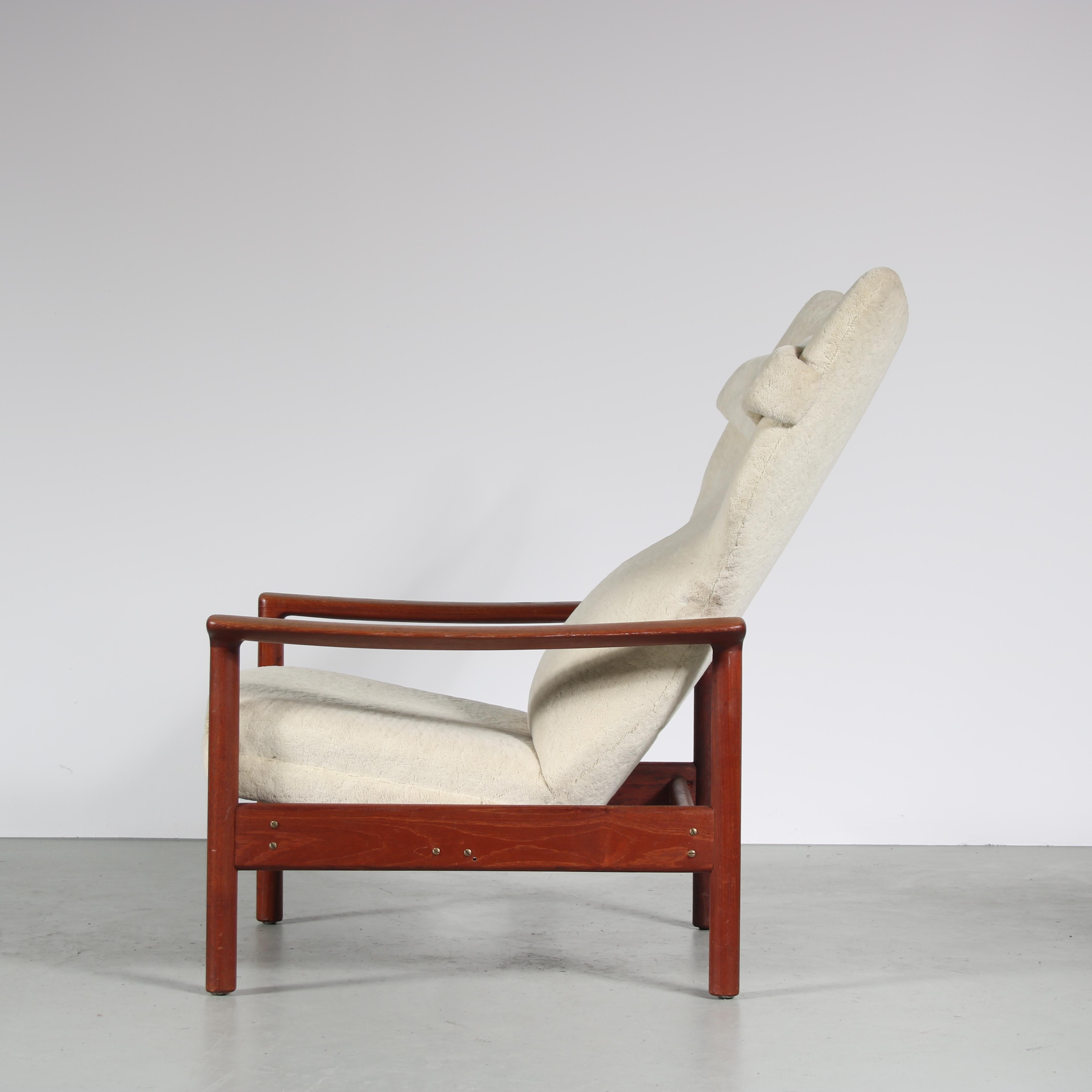“Rock Royal” Lounge Chair with Ottoman by Sven Ivar Dysthe, Norway, 1960 5
