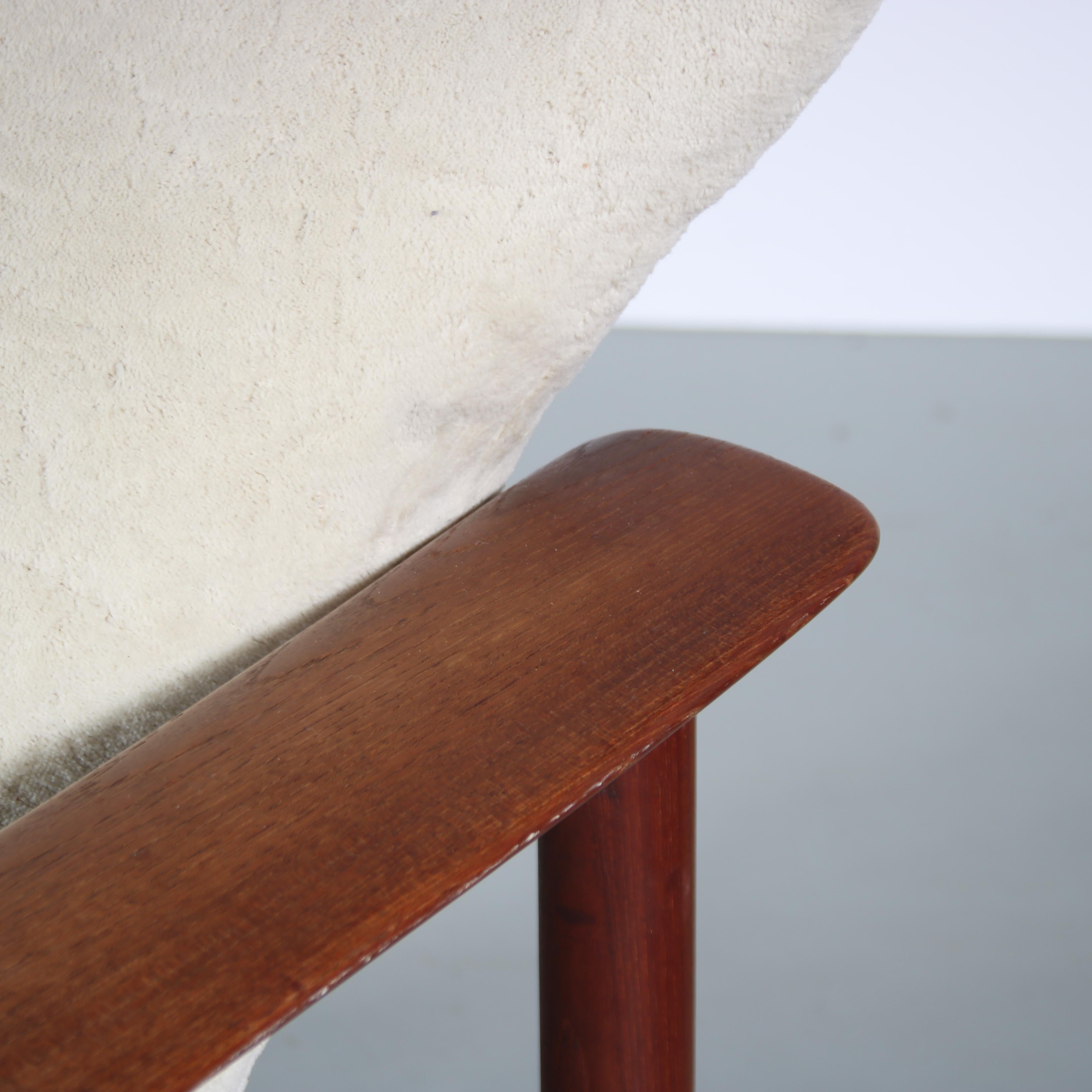 “Rock Royal” Lounge Chair with Ottoman by Sven Ivar Dysthe, Norway, 1960 9