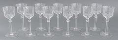 Rock Sharpe Cut Crystal Assembled Stemware, Set of 52