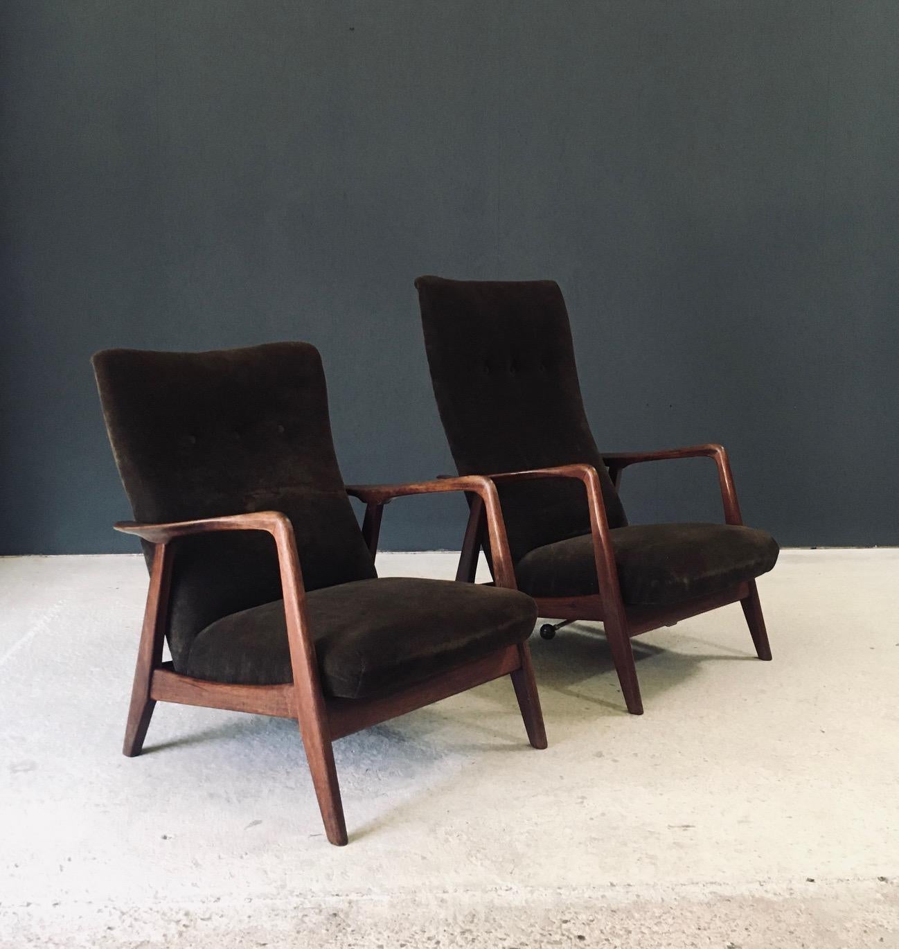 Rock Siësta Lounge Chair set by A. Relling and T. Bekken for Arnestad Bruk (Norwegisch) im Angebot