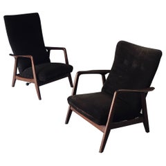 Rock Siësta Lounge Chair set by A. Relling and T. Bekken for Arnestad Bruk