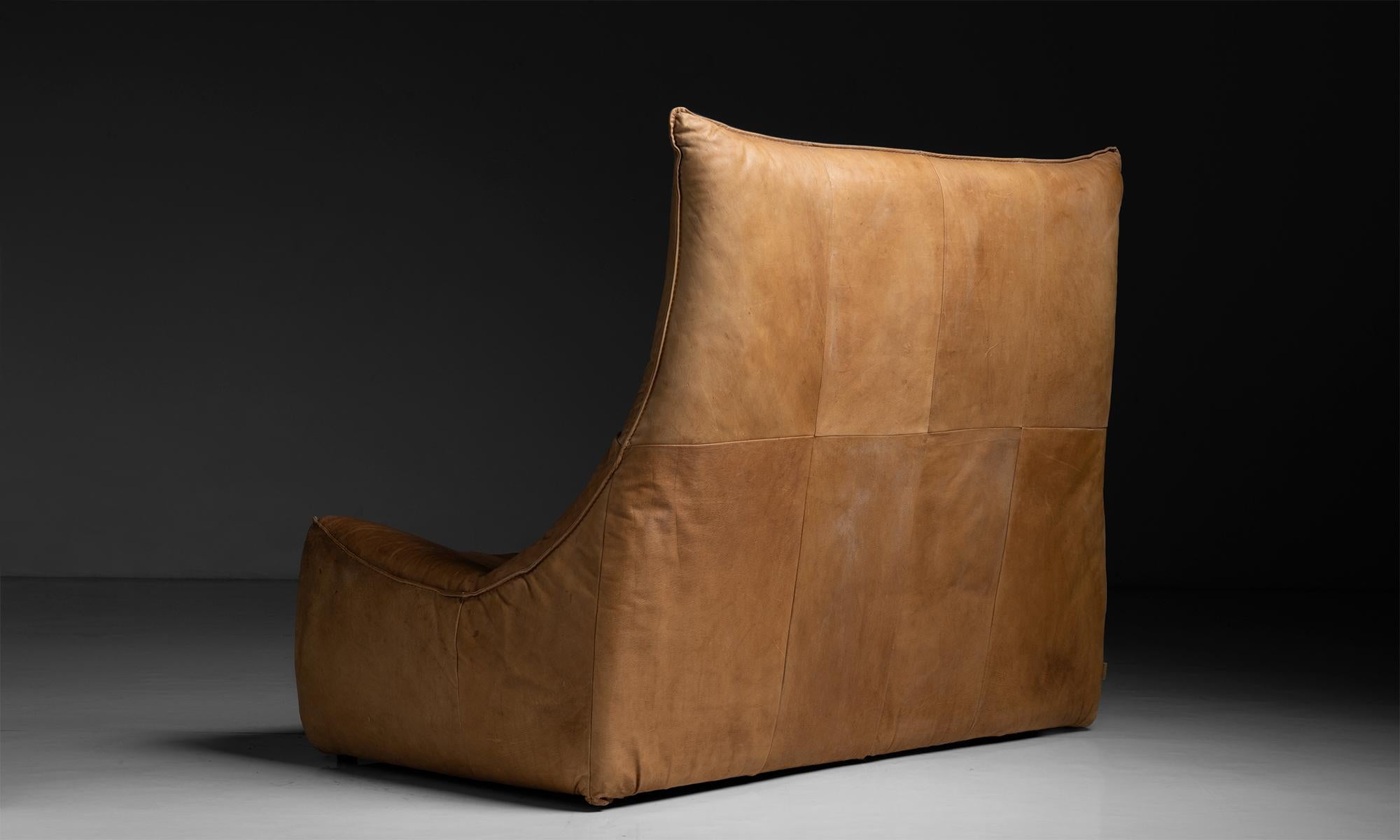 20th Century Rock Sofa by Gerard Van Den Berg, Netherlands, circa 1970