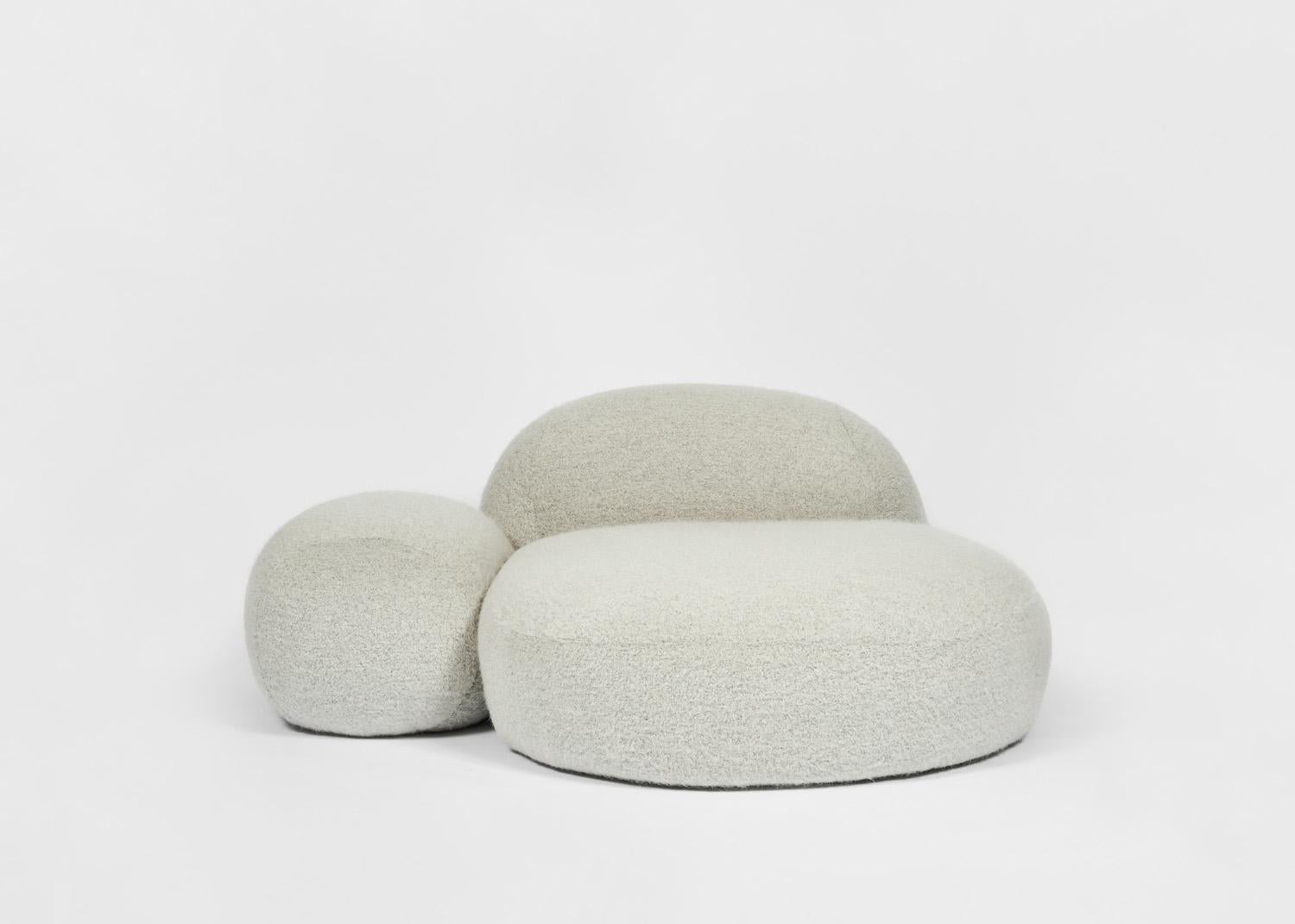 The Rock Sofa by FRED RIGBY as part of the 5/5/5 Collection. An assemblage of 5 objects by 5 designers, celebrating 5 years of St. Vincents.

With complete freedom and over a year in the making, the result is an original and inspiring assemblage of