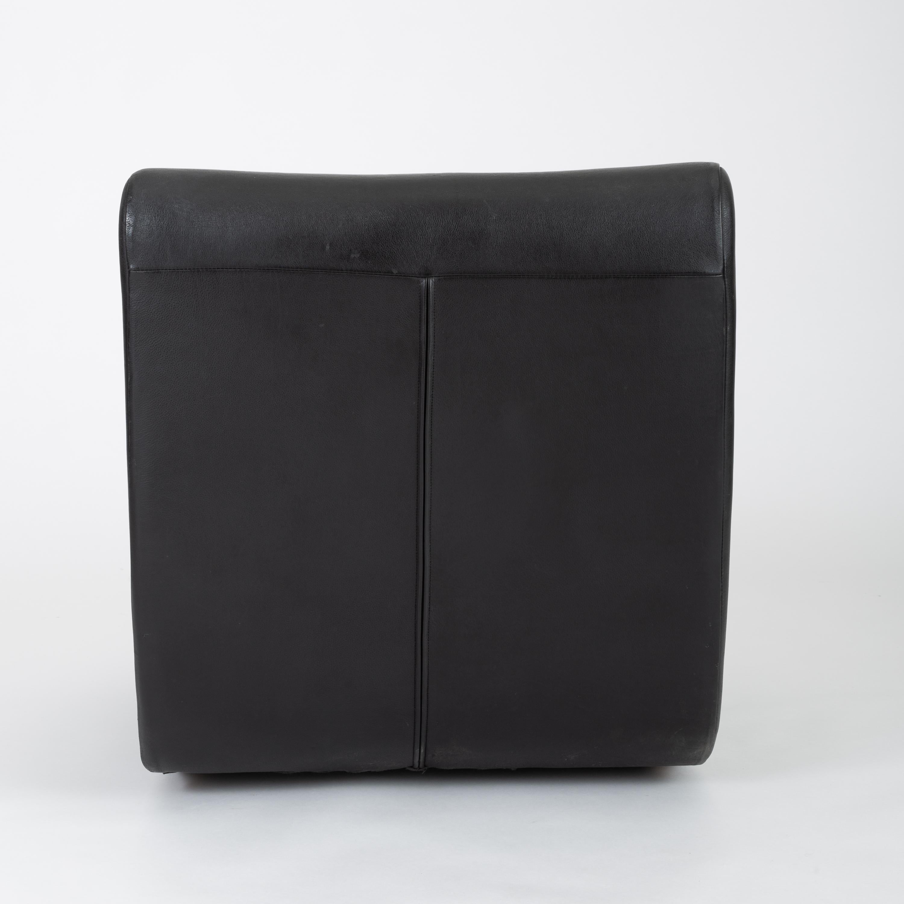 “Rock Star” Leather Rocking Chair by Vladimir Kagan for American Leather 1