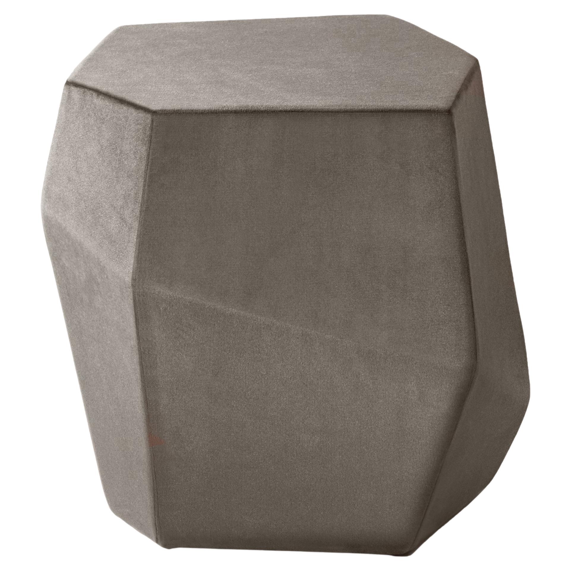 Rock Stool, Velvet, InsidherLand by Joana Santos Barbosa
