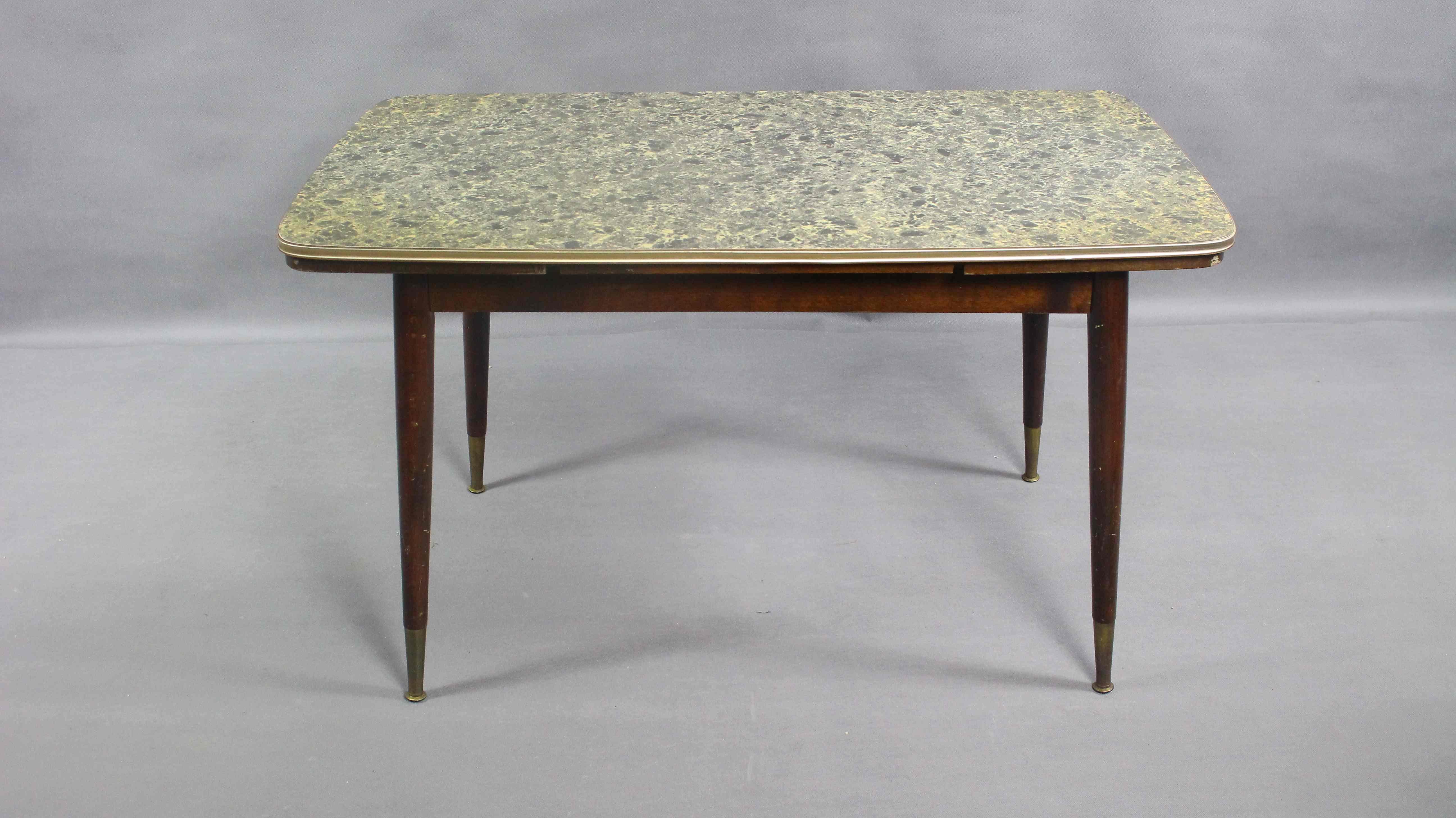 Mid-Century Modern Rockabilly Table, Germany, 1950s For Sale