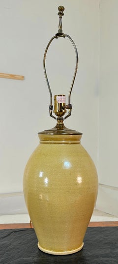 Rockdale Union for Ethan Allen pottery table lamp