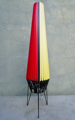 Rocked Tripod Floor Lamp, Sweden 1950s