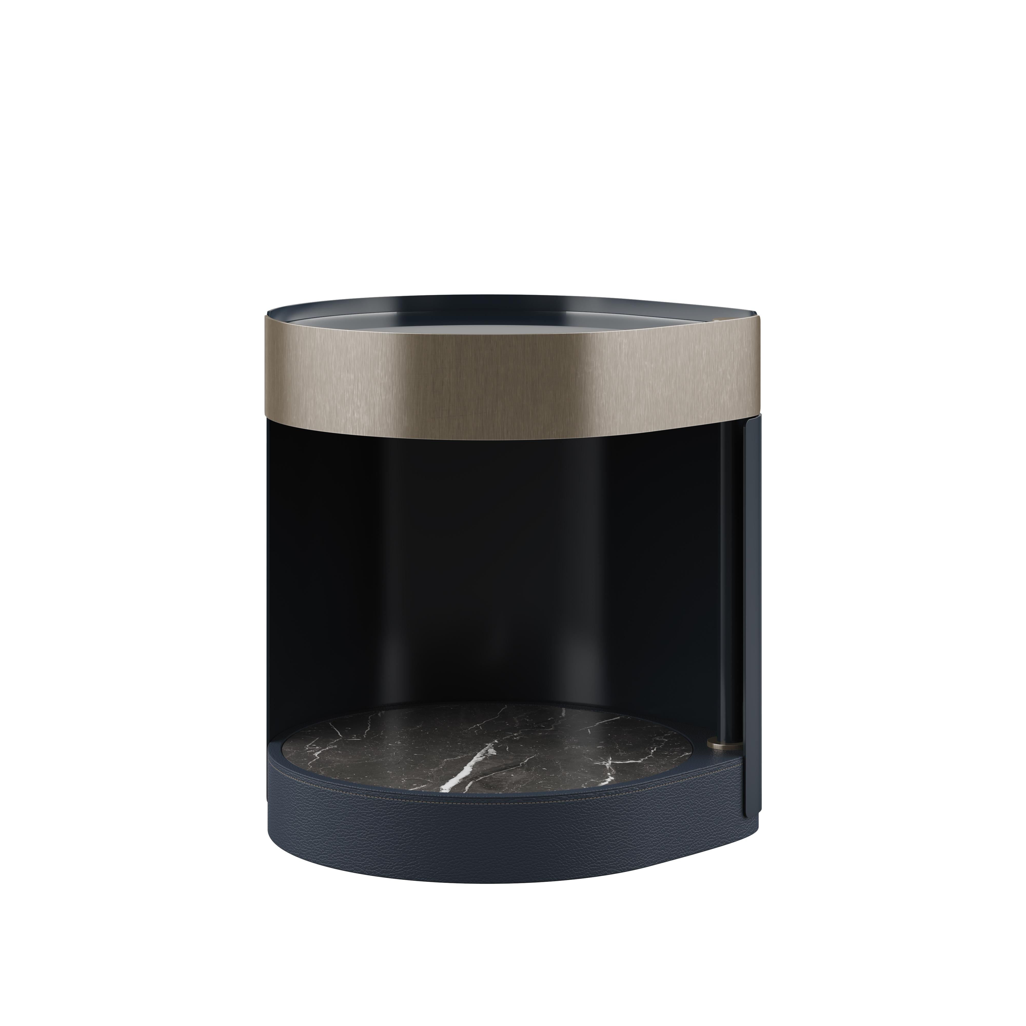 Rockefeller Bedside Table By Porus Studio Made in Portugal im Angebot 2