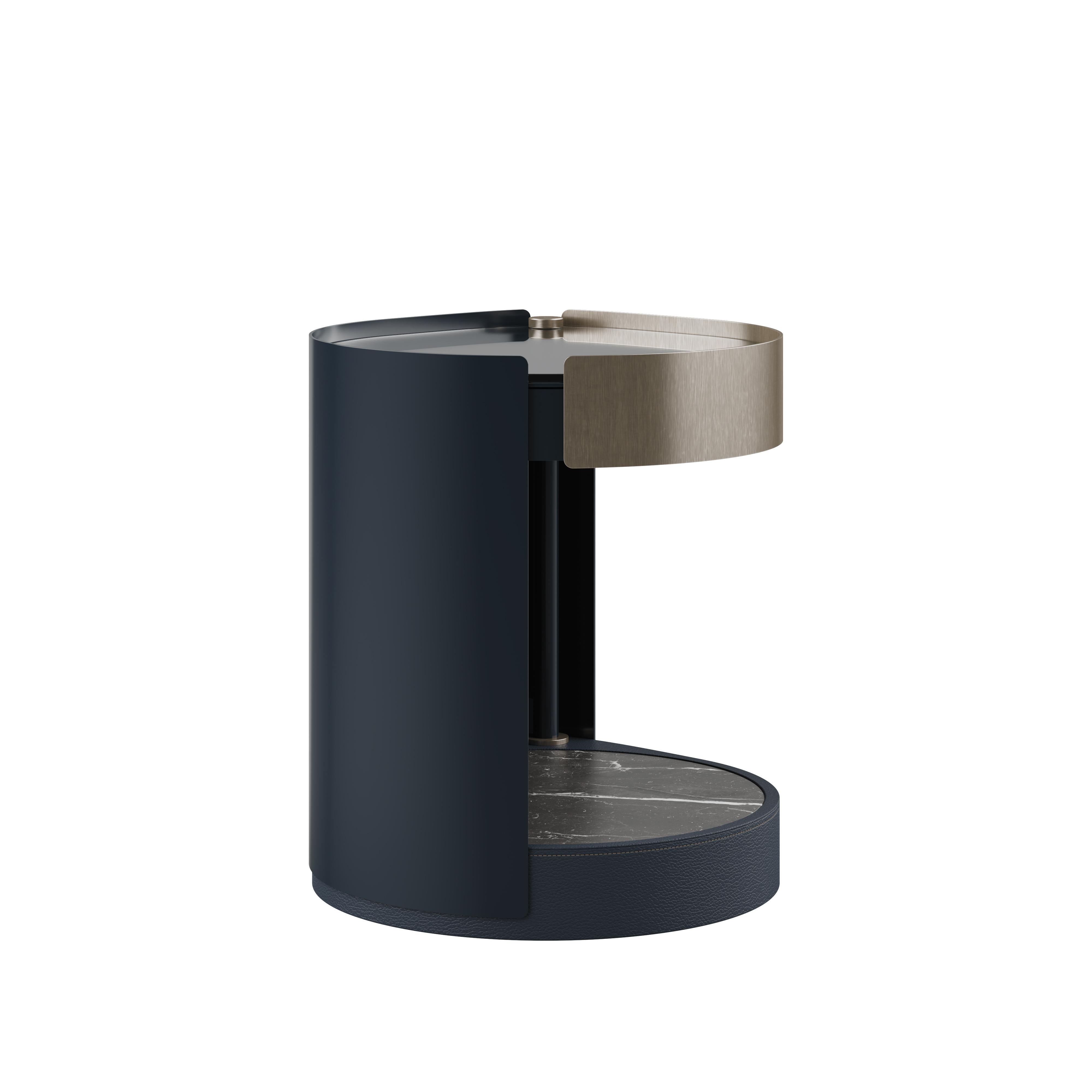 Rockefeller Bedside Table By Porus Studio Made in Portugal im Angebot 3