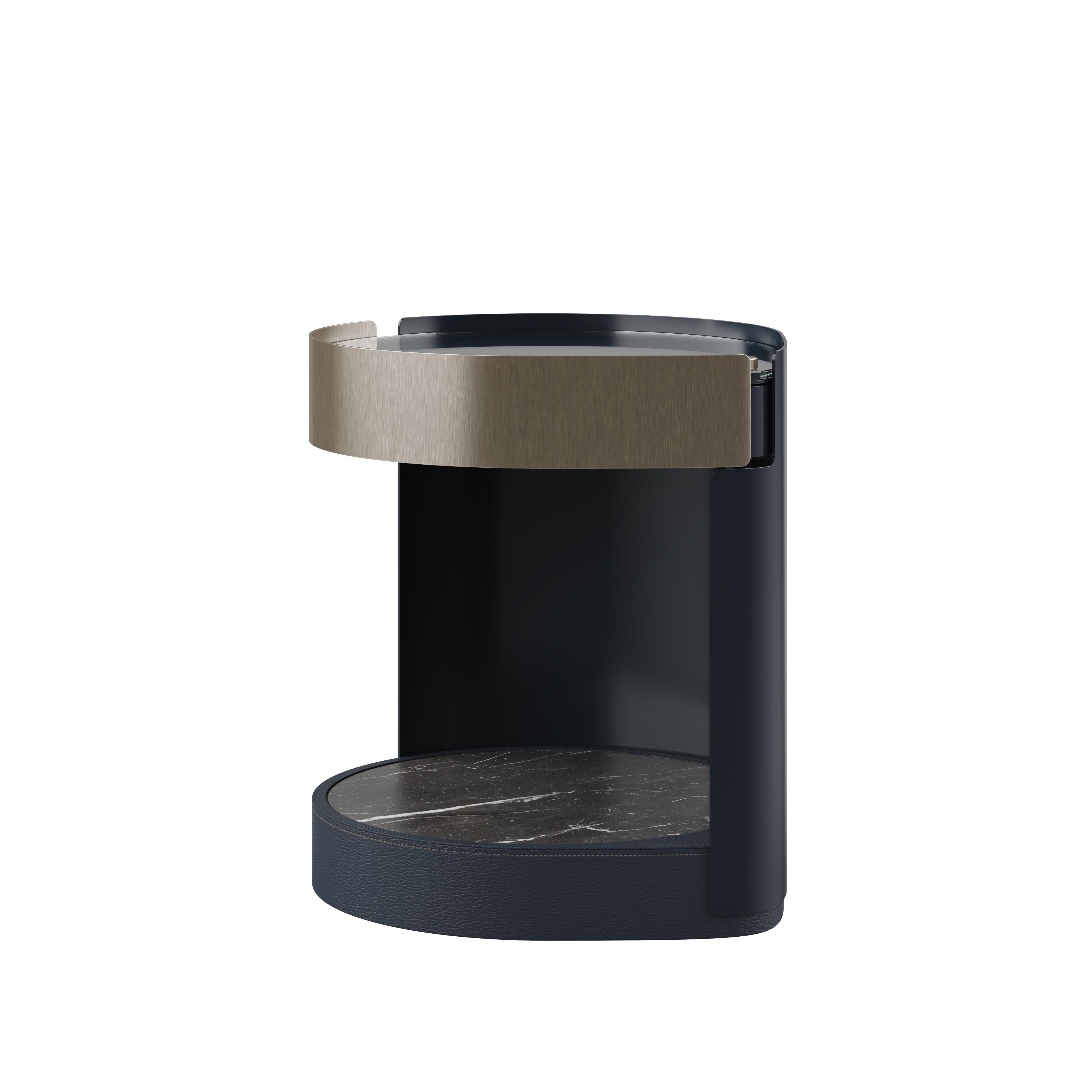 Rockefeller Bedside Table By Porus Studio Made in Portugal im Angebot 5