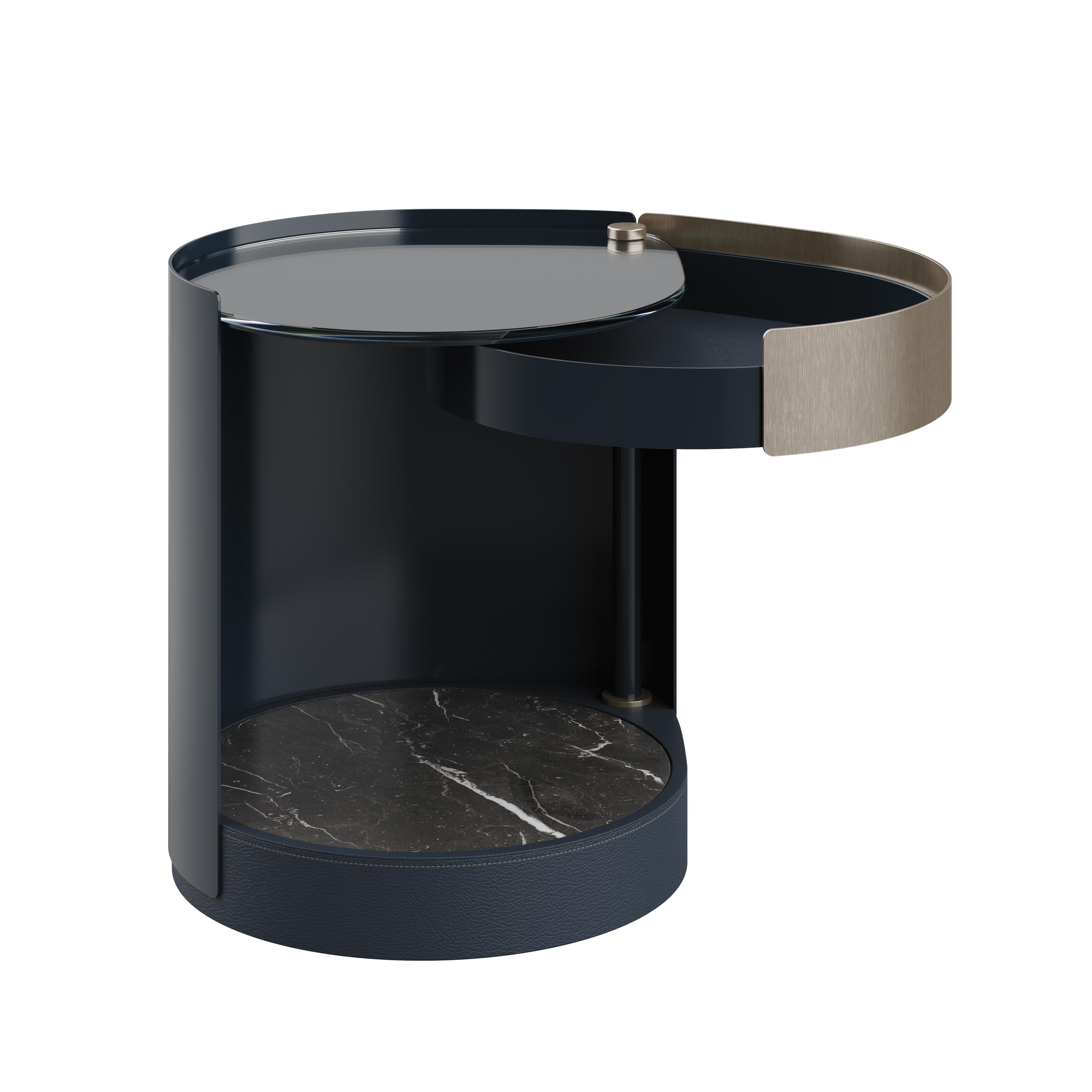 Rockefeller Bedside Table By Porus Studio Made in Portugal im Angebot 6