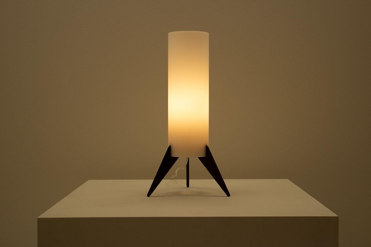 20ième siècle Lampe de table Rocket de Luxus, Suède, années 1960 en vente
