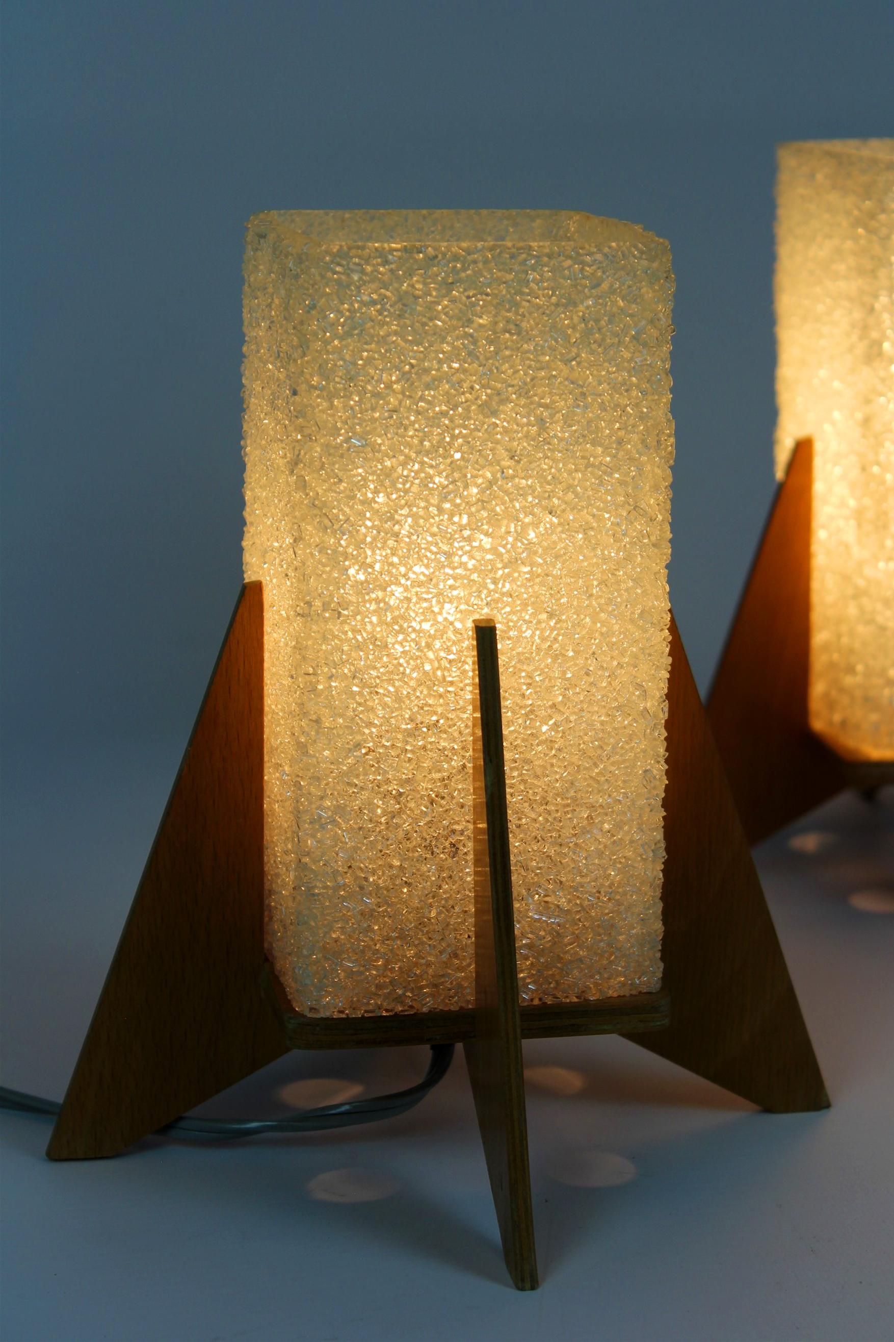 Rocket Table Lamps from Pokrok Zilina, 1970s, Set of 2 For Sale 12