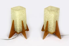 Rocket Table Lamps from Pokrok Zilina, 1970s, Set of 2