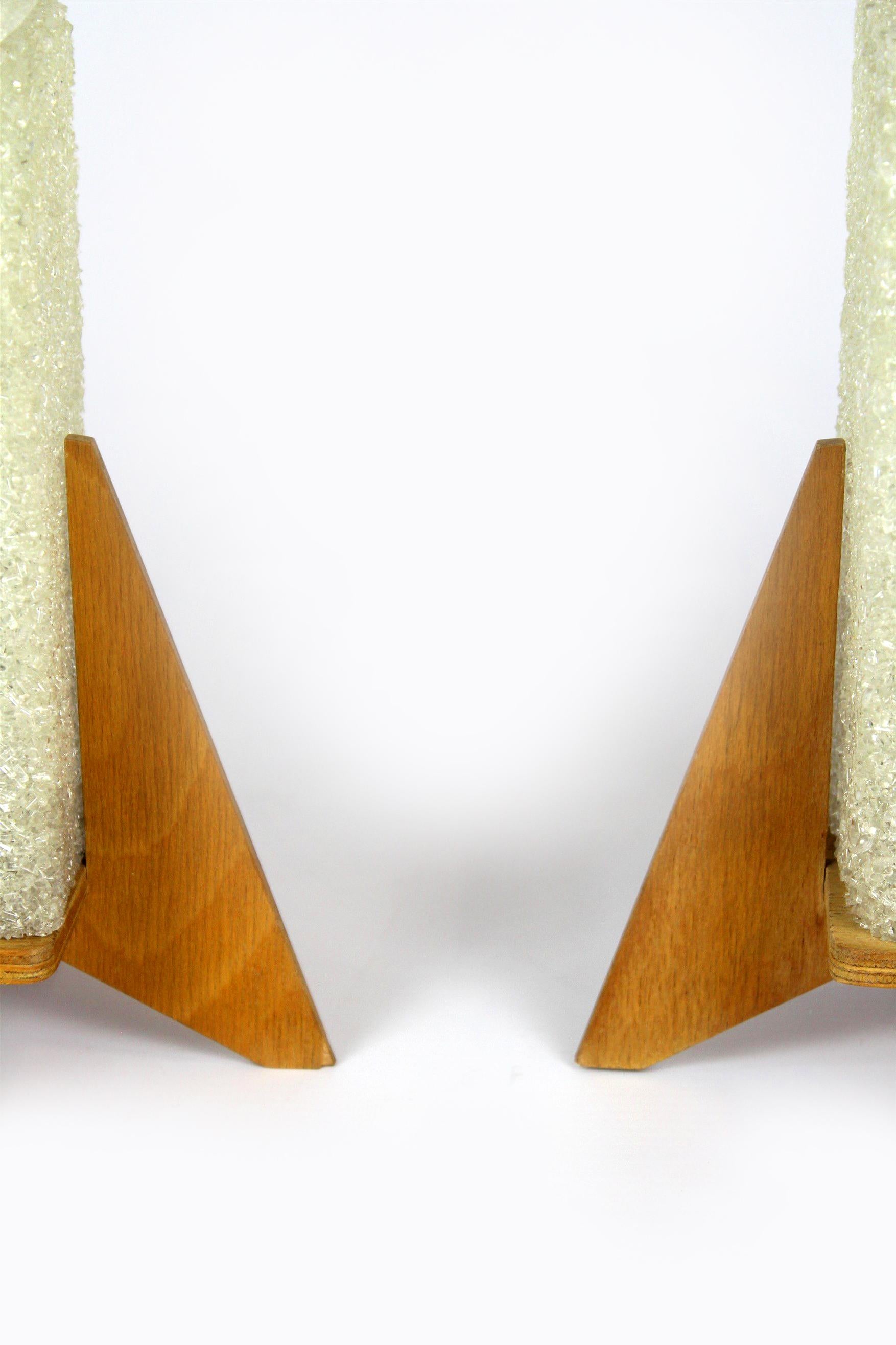 20th Century Rocket Table Lamps from Pokrok Zilina, 1970s, Set of 2 For Sale