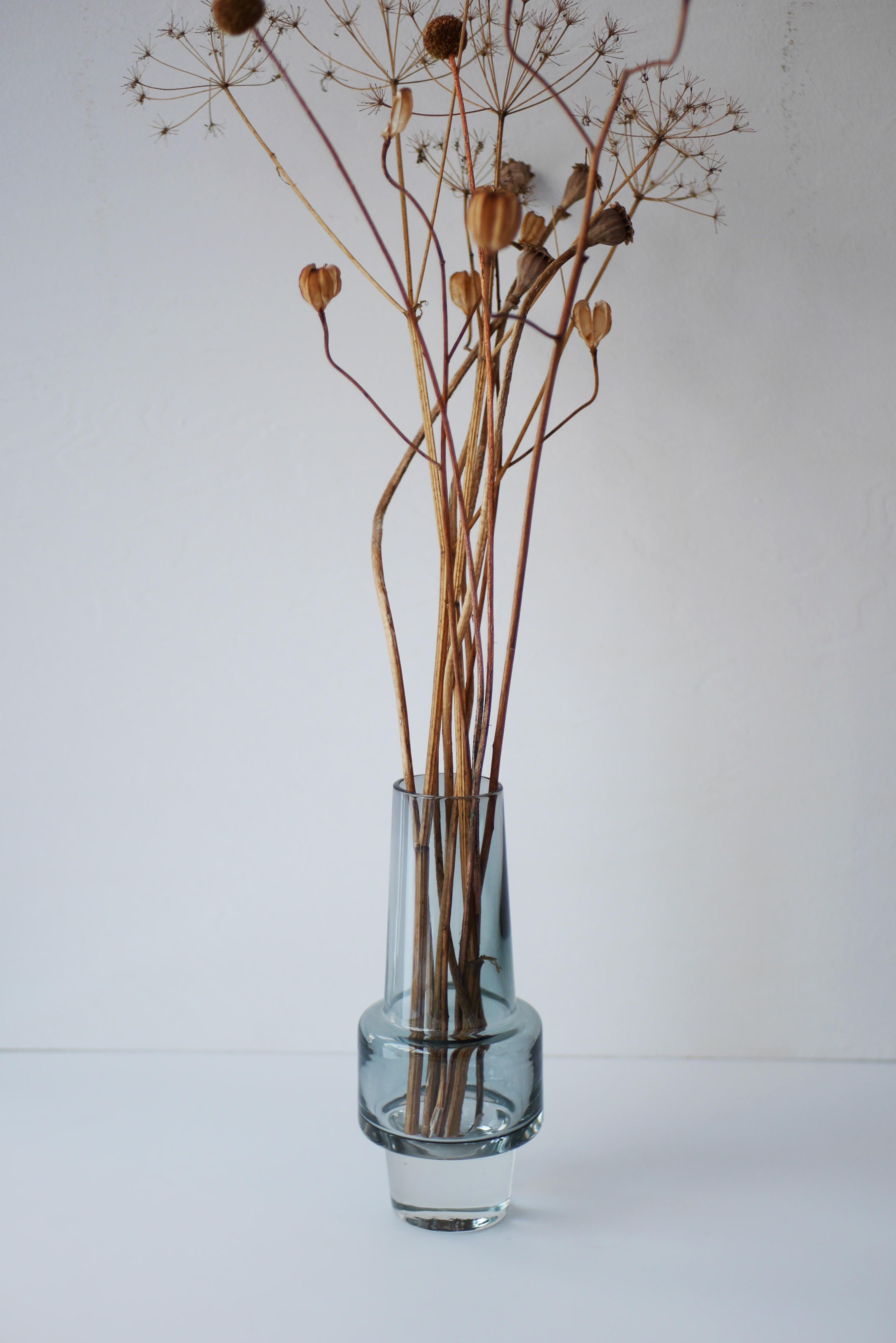 'Rocket' Vase by Inge Samuelsson, Sea Glassbruk For Sale 4