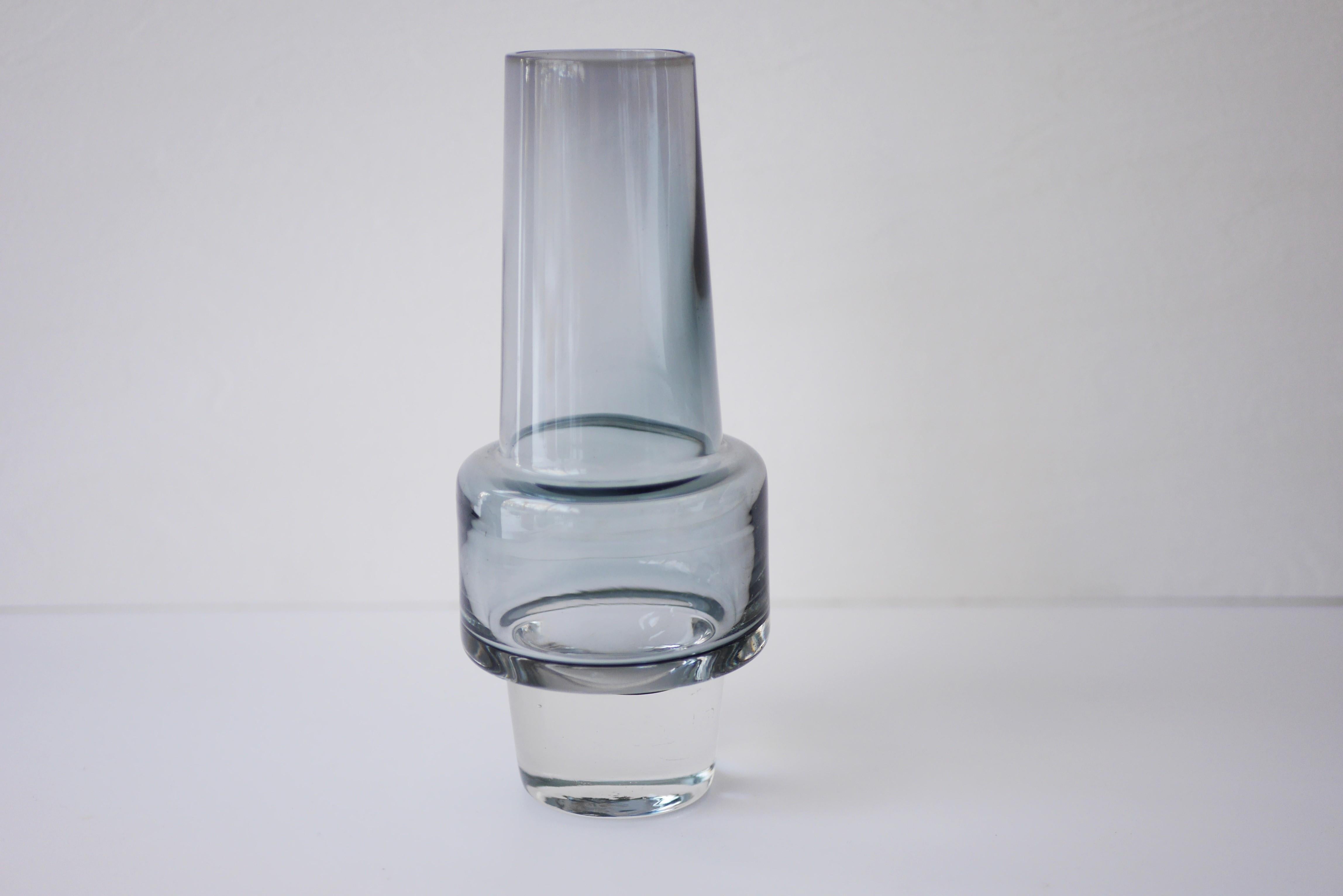 'Rocket' Vase by Inge Samuelsson, Sea Glassbruk For Sale 6