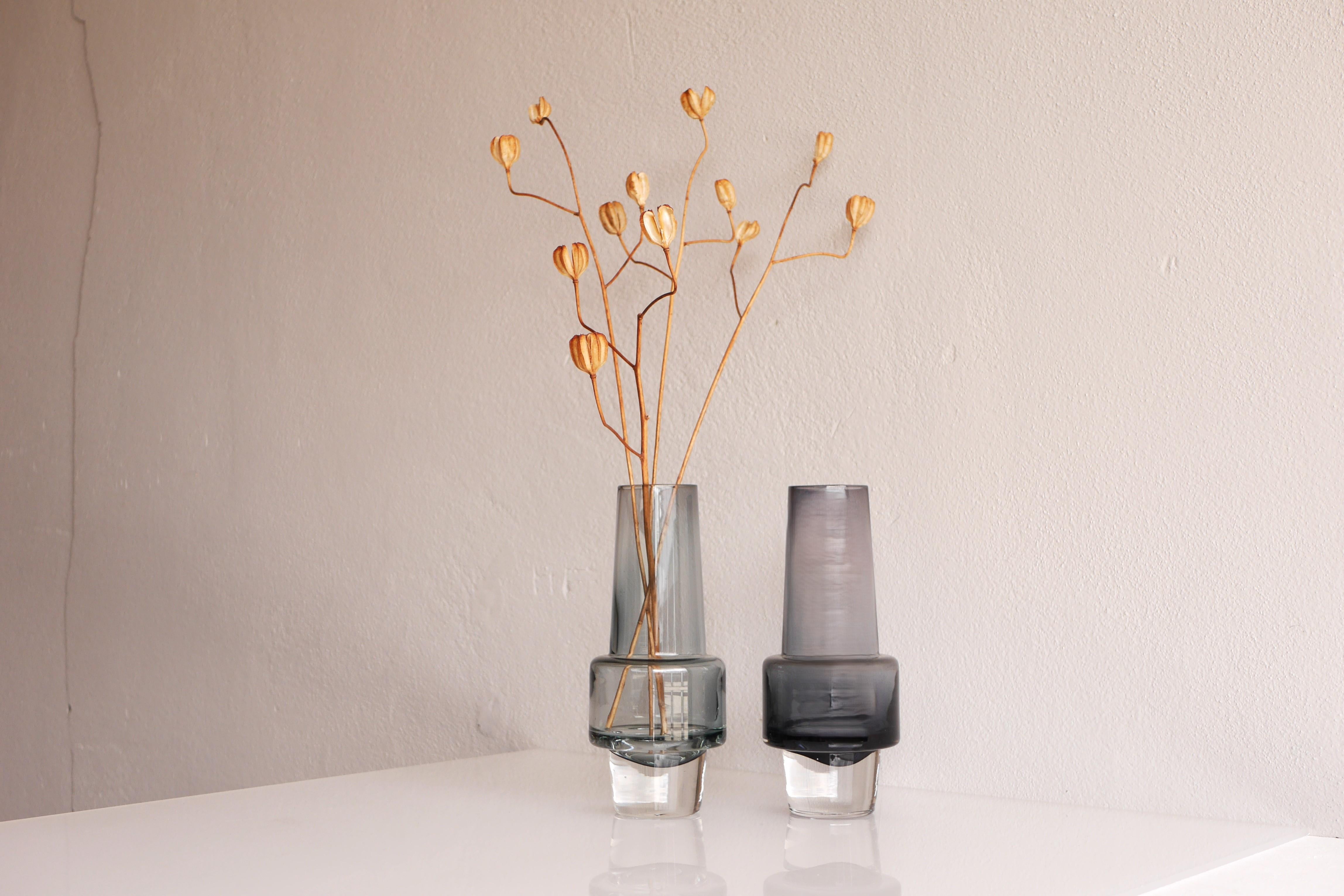 'Rocket' Vases by Inge Samuelsson, Sea Glassbruk 8