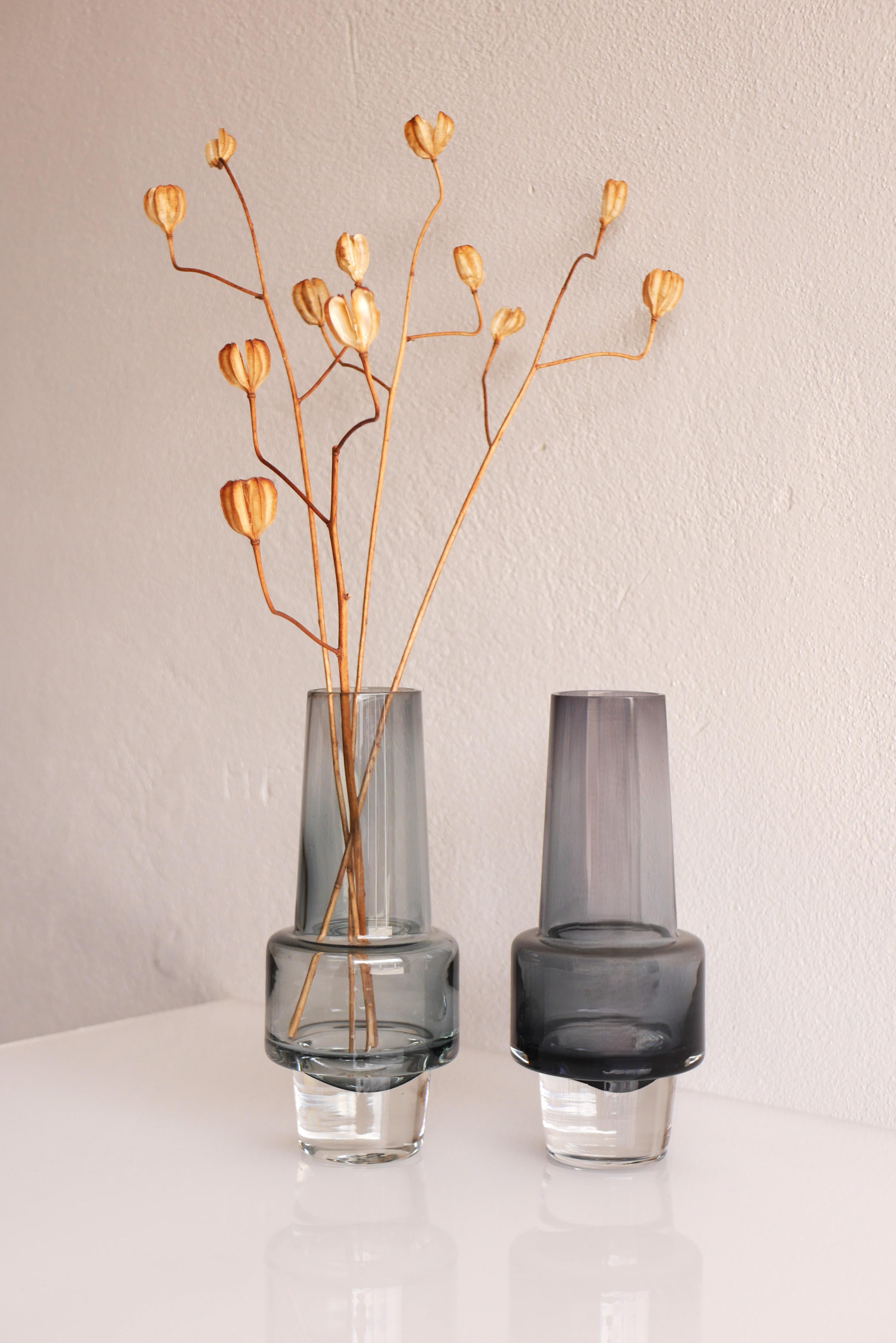 Mid-20th Century 'Rocket' Vases by Inge Samuelsson, Sea Glassbruk