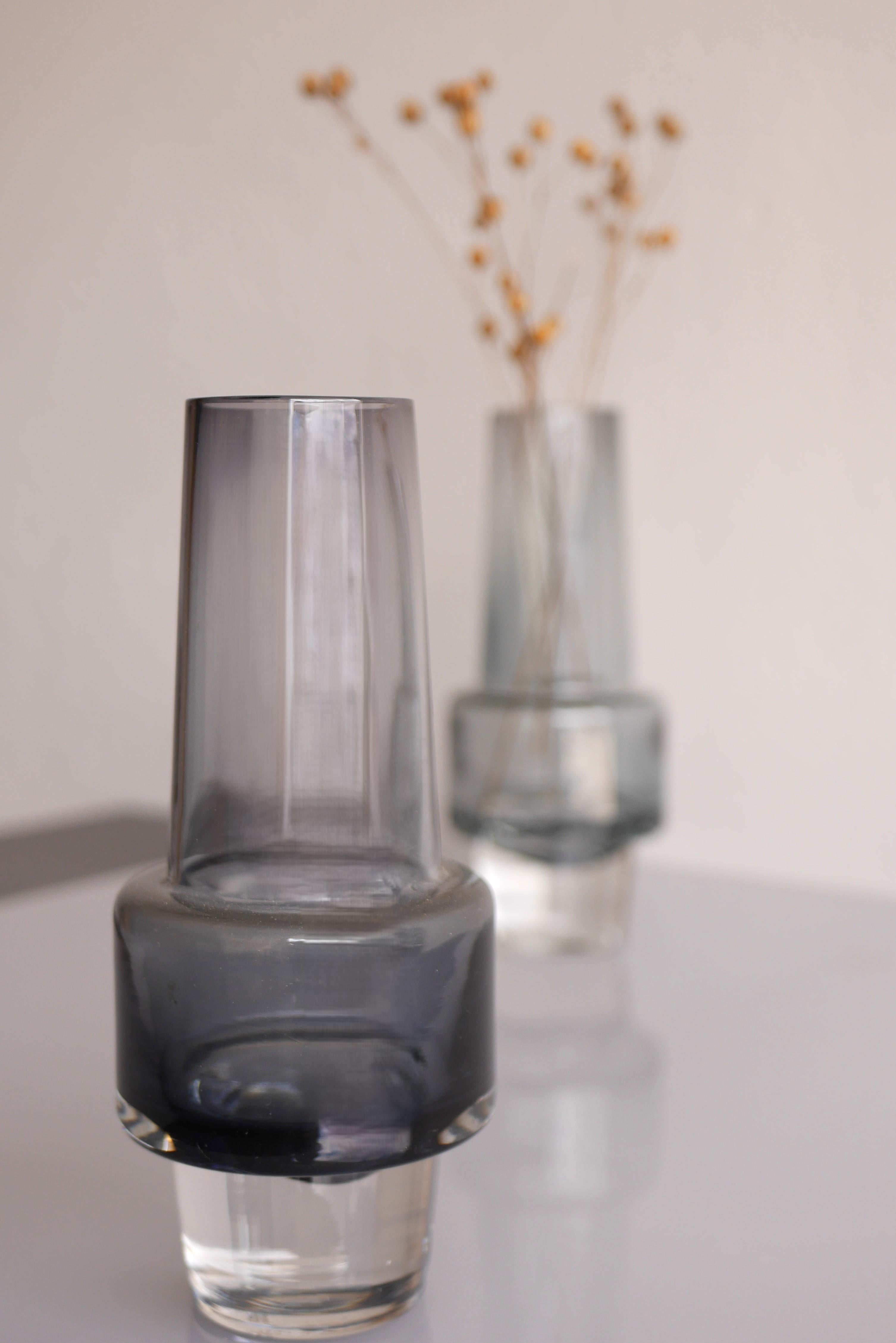 'Rocket' Vases by Inge Samuelsson, Sea Glassbruk 10