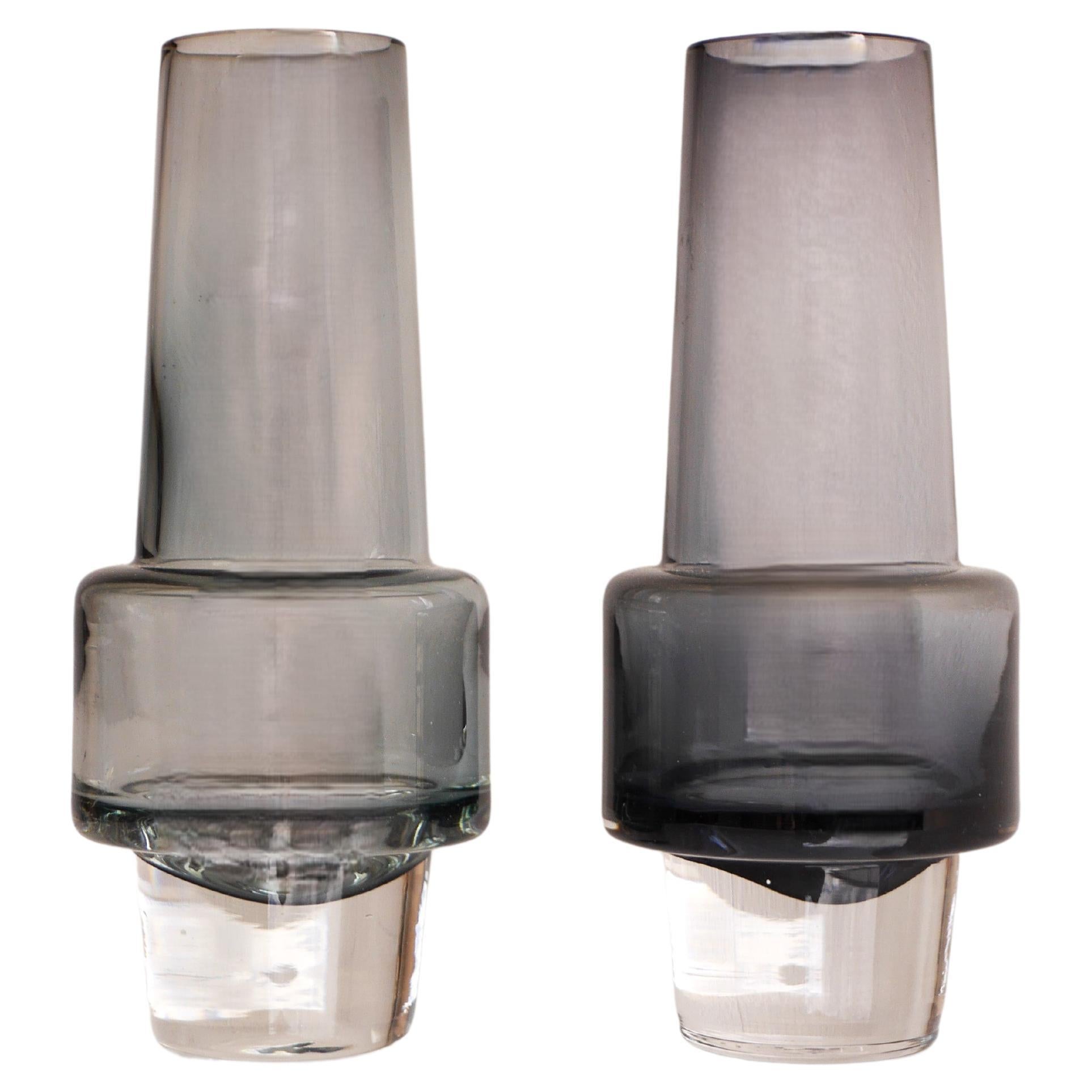 'Rocket' Vases by Inge Samuelsson, Sea Glassbruk