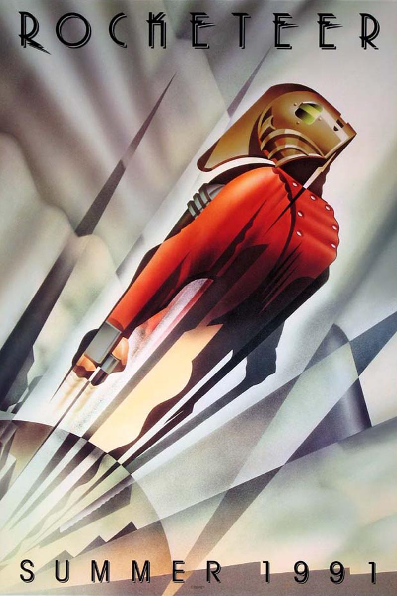 the rocketeer poster