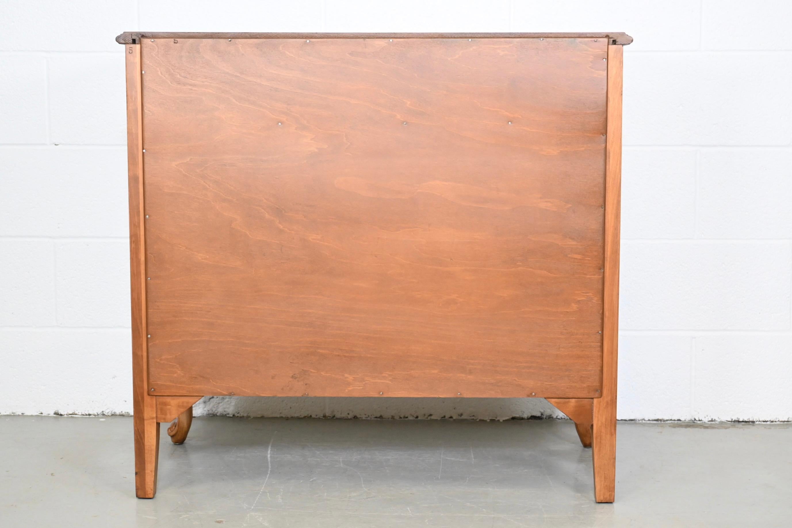 Rockford Furniture Co French Burl Wood Sideboard 2