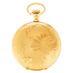 Rockford Pocket Watch 7125385 Gold Fill White Dial Manual