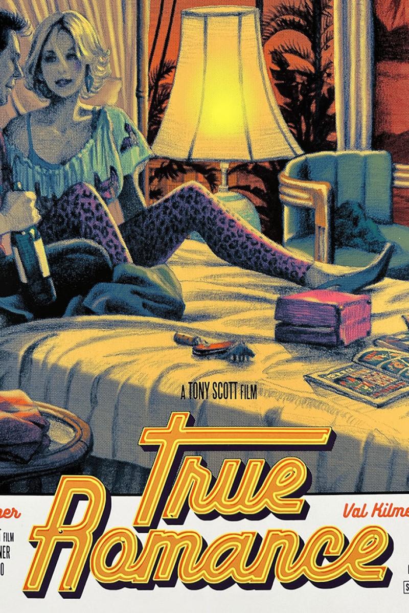 True Romance Movie Poster Print – Variant Edition Numbered For Sale 2