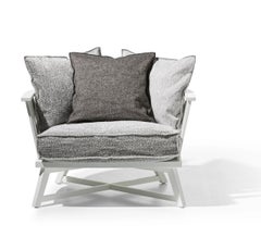 Fauteuil à bascule Gervasoni Gray 07 design Paola Navone - Chêne blanc