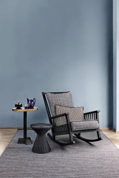 Fauteuil à bascule Gervasoni Gray 09 design Paola Navone - Chêne gris