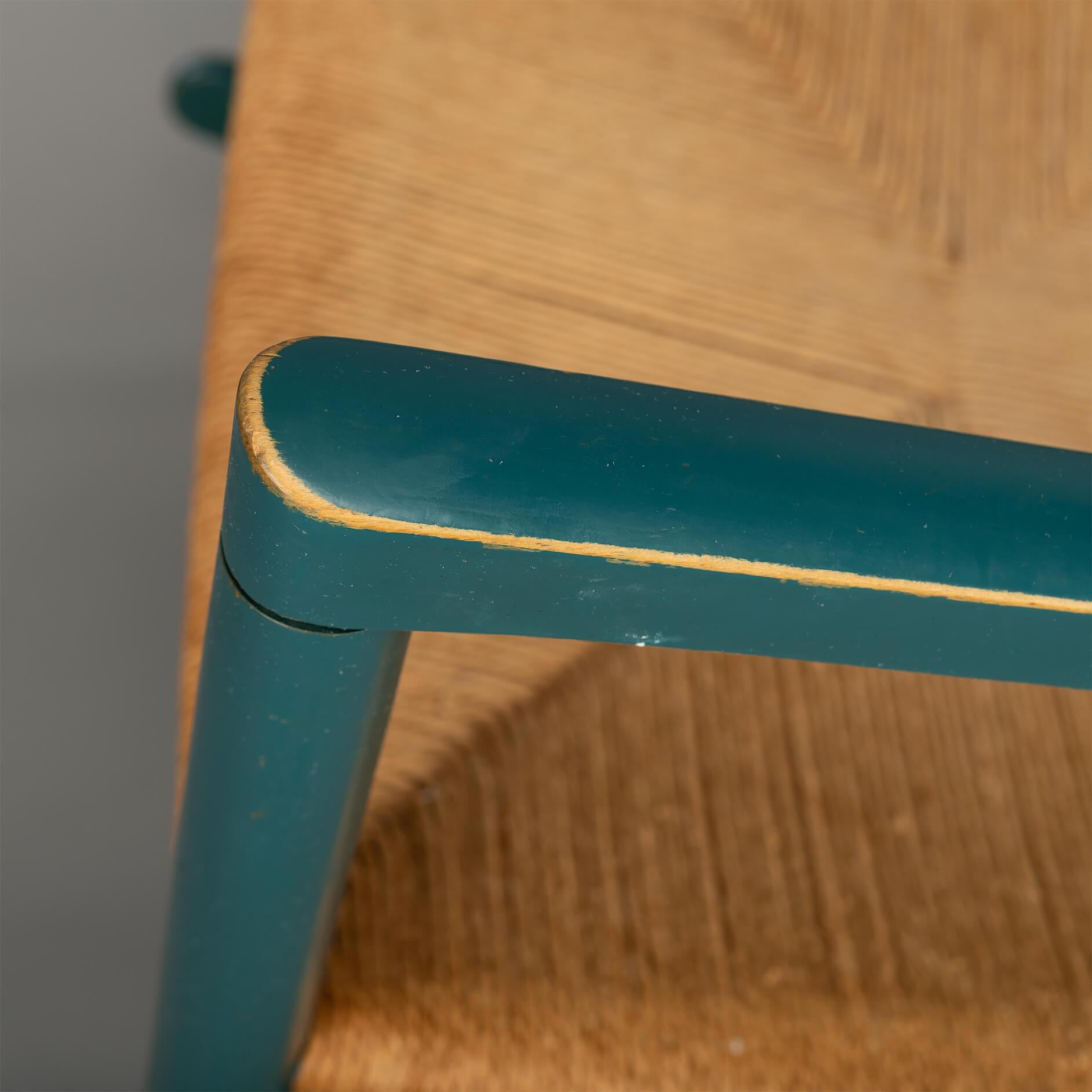 Sedia a dondolo #45 di Hans J. Wegner per Tarm Stole & Mobelfabrik, anni '60 in vendita 5