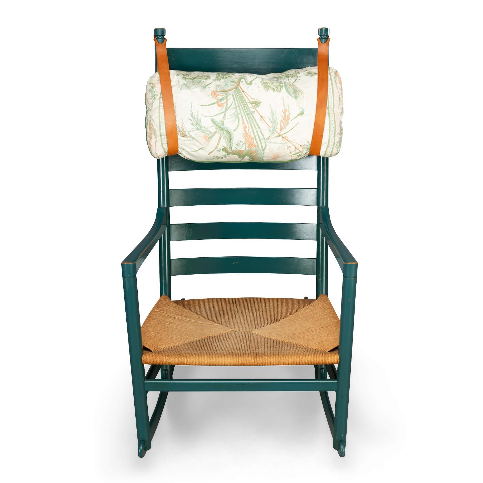 Rocking Chair #45 von Hans J. Wegner für Tarm Stole & Mobelfabrik, 1960er Jahre (Moderne der Mitte des Jahrhunderts) im Angebot