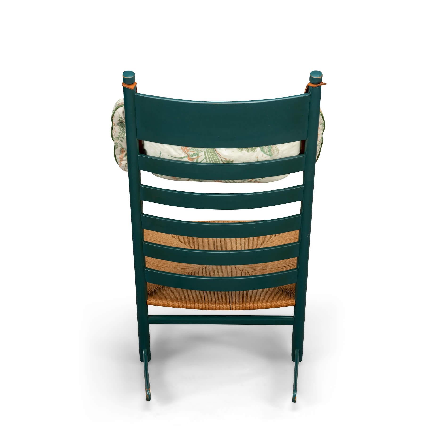 Chaise à bascule n°45 de Hans J. Wegner pour Tarm Stole & Mobelfabrik, années 1960 en vente 2